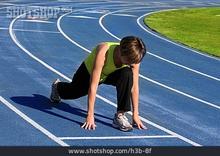 
                Sport & Fitness, Start, Sportlerin, Laufsport                   