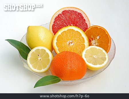
                Zitrusfrucht, Obstschale                   