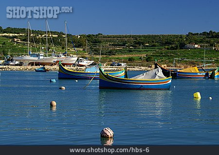
                Fischerboot, Malta                   