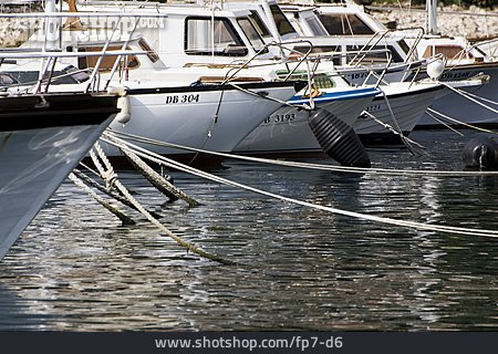 
                Boot, Hafen, Ankern, Dubrovnik                   