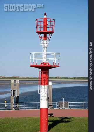 
                Seezeichen, Signalmast, Norderney                   
