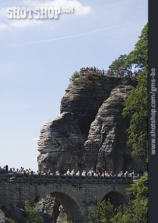 
                Tourismus, Sächsische Schweiz, Bastei                   
