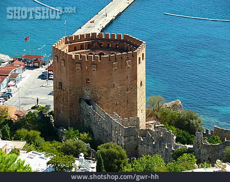
                Festung, Türkei, Alanya                   
