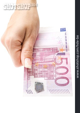 
                Geld, Geldschein, Fünfhundert Euro                   
