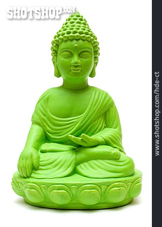 
                Grün, Figur, Buddha                   