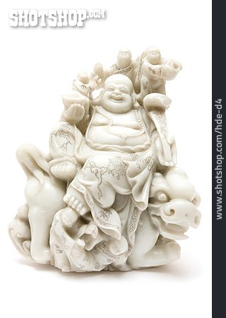 
                Weiß, Figur, Souvenir, Buddha                   