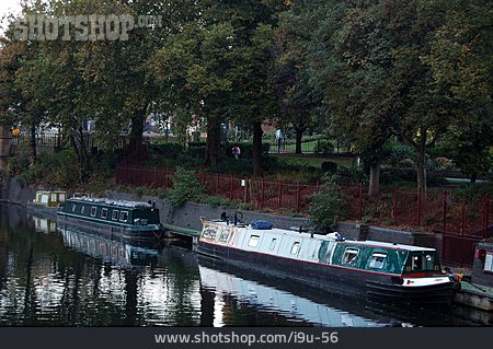
                Canal, Houseboat, Boat                   