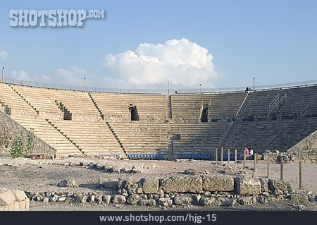 
                Amphitheater, Israel, Caesarea Maritima                   