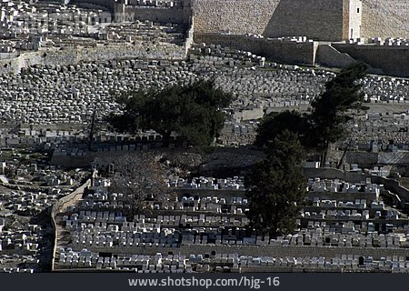 
                Jüdischer Friedhof, Begräbnisstätte, Jerusalem, ölberg                   