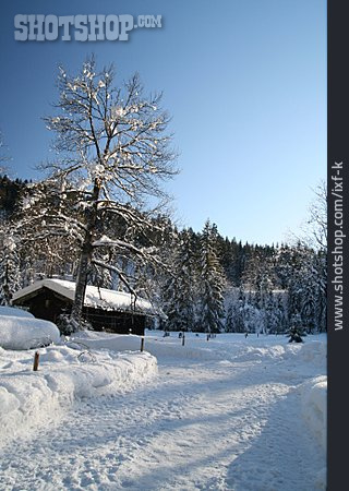 
                Winterlandschaft, Verschneit, Alpin                   
