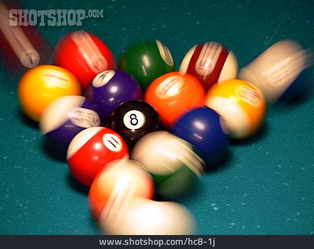 
                Billardkugel, Billiard, Anspielen                   