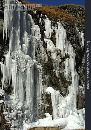 
                Wasserfall, Eiszapfen                   