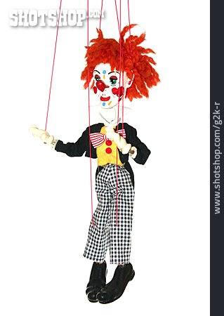 
                Clown, Marionette                   