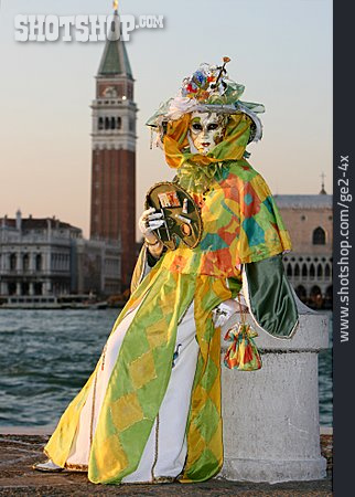 
                Karneval, Kostüm, Venedig                   