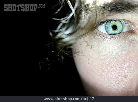 
                Auge, Iris, Pupille                   