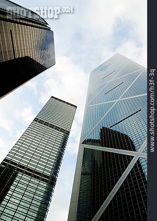 
                Wolkenkratzer, Moderne Baukunst, Hongkong                   