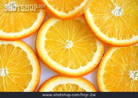 
                Orange, Südfrucht, Orangenscheibe                   