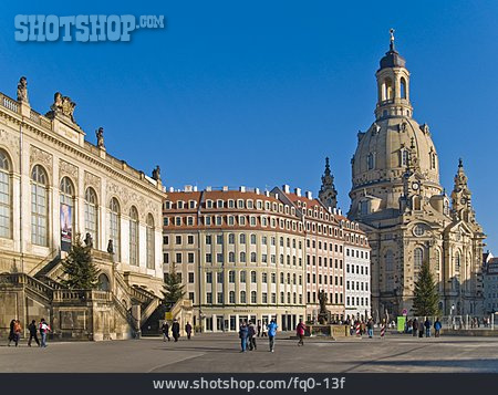 
                Dresden, Frauenkirche, Neumarkt, Johanneum                   
