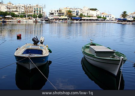 
                Hafen, Fischerboot, Kreta                   