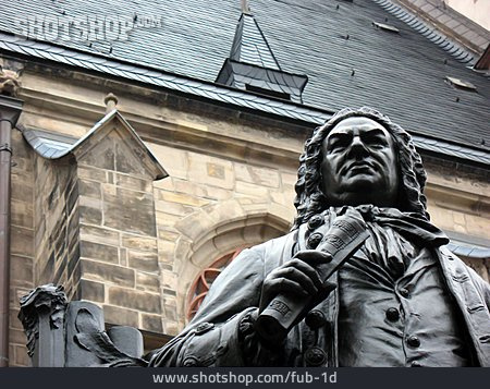 
                Komponist, Bach-denkmal, Johann Sebastian Bach                   