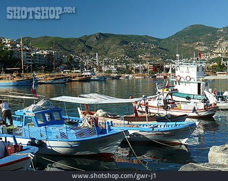 
                Boot, Türkei, Fischerhafen                   