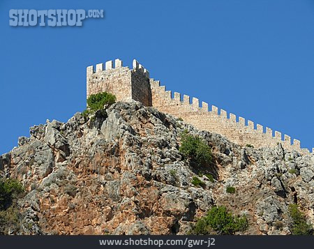 
                Festung, Zitadelle, Alanya                   