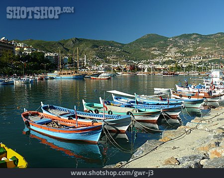 
                Boot, Türkei, Fischerhafen                   