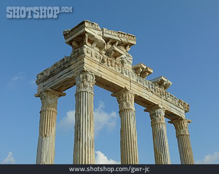 
                Türkei, Side, Apollon-tempel                   
