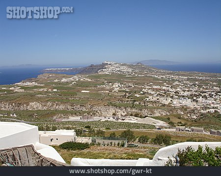 
                Landschaft, Santorini, Griechenland                   