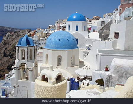 
                Kirche, Griechenland, Santorin                   