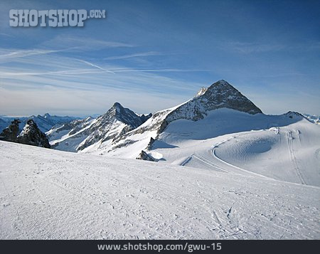 
                Alpen, Gipfel, Tirol, Hintertux                   