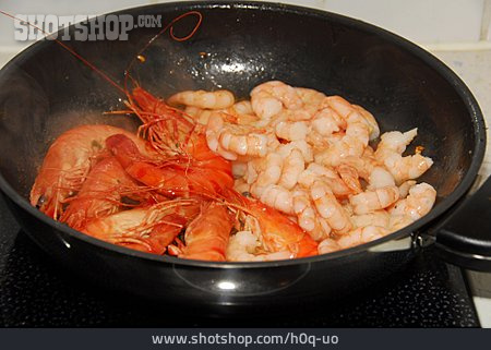 
                Zubereitung, Garnele, Shrimp                   