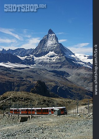 
                Schweiz, Matterhorn, Zahnradbahn                   