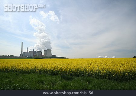 
                Industrielandschaft, Kraftwerk, Kernkraftwerk, Gundremmingen                   