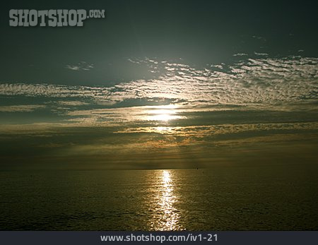
                Hoffnung & Glaube, Sonnenaufgang, Meer                   