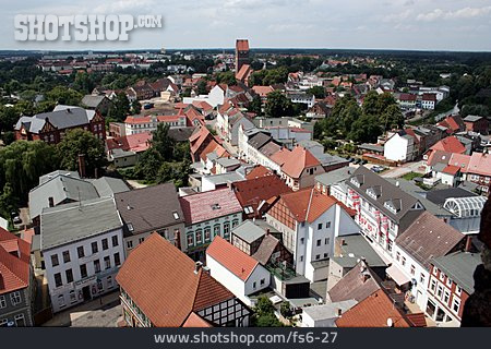 
                Stadtansicht, Altstadt, Mecklenburg-vorpommern, Parchim                   