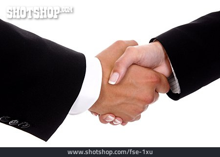 
                Handschlag, Begrüßung, Vereinbarung                   
