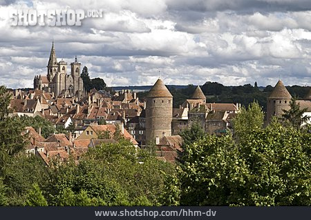 
                France, Burgundy, Semur En Auxois                   