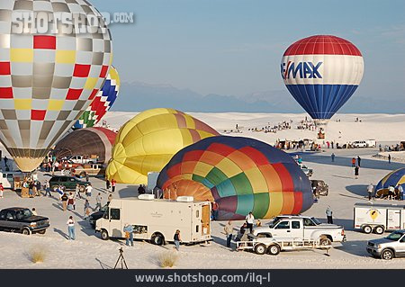 
                Heißluftballon, White Sands, Ballonsport                   