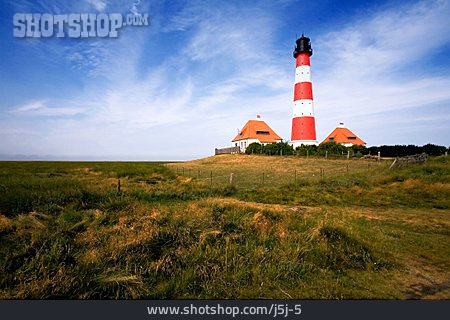 
                Lighthouse, Schleswig Holstein, Westerheversand                   