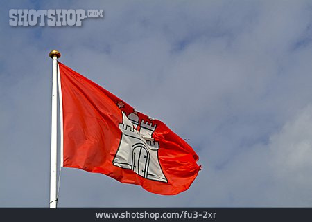 
                Hamburg, Landesflagge                   