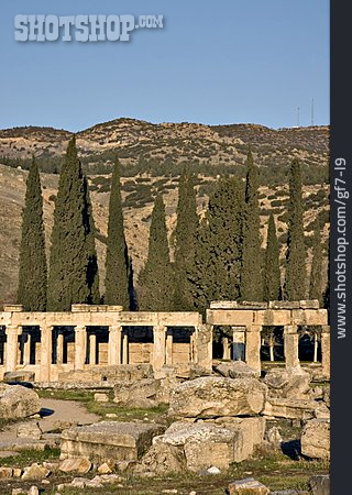 
                Archäologie, Ruine, Kultstätte, Hierapolis                   