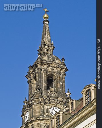 
                Kirchturm, Dresden, Dreikönigskirche                   