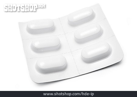 
                Medikament, Tablette, Blisterverpackung                   
