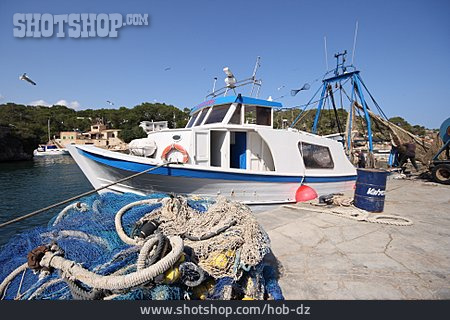 
                Fischerboot, Fischerei, Balearen                   