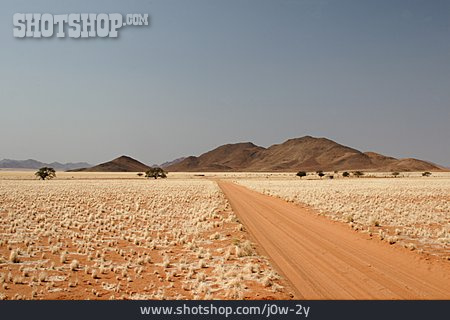 
                Straße, Namibia, Namibwüste                   