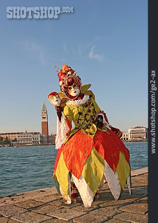 
                Karneval, Verkleidung, Venedig, Maskenball                   