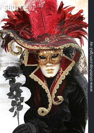 
                Kostüm, Venedig, Maskenball                   