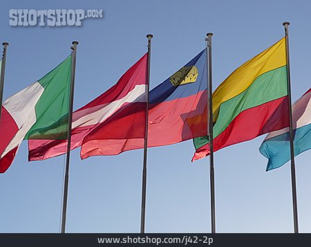 
                Nationalflagge, Europäische Union                   
