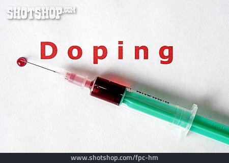 
                Doping, Spritze                   